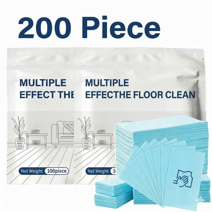 Premium Multi-Surface Floor Cleaning Tablets | 100-Pack Plant-Based Quick Dissolving Eco-Mop Tablets 🧼✨ LGZ