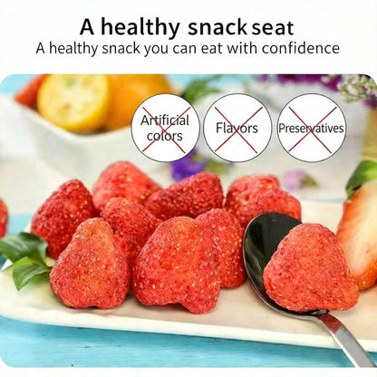 100% Natural Freeze-Dried Strawberries-TTT
