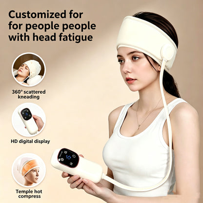 ⏰3-in-1 Head Eye Neck Massager with Heat, Electric Sleep Massager for Stress Relief-XXS