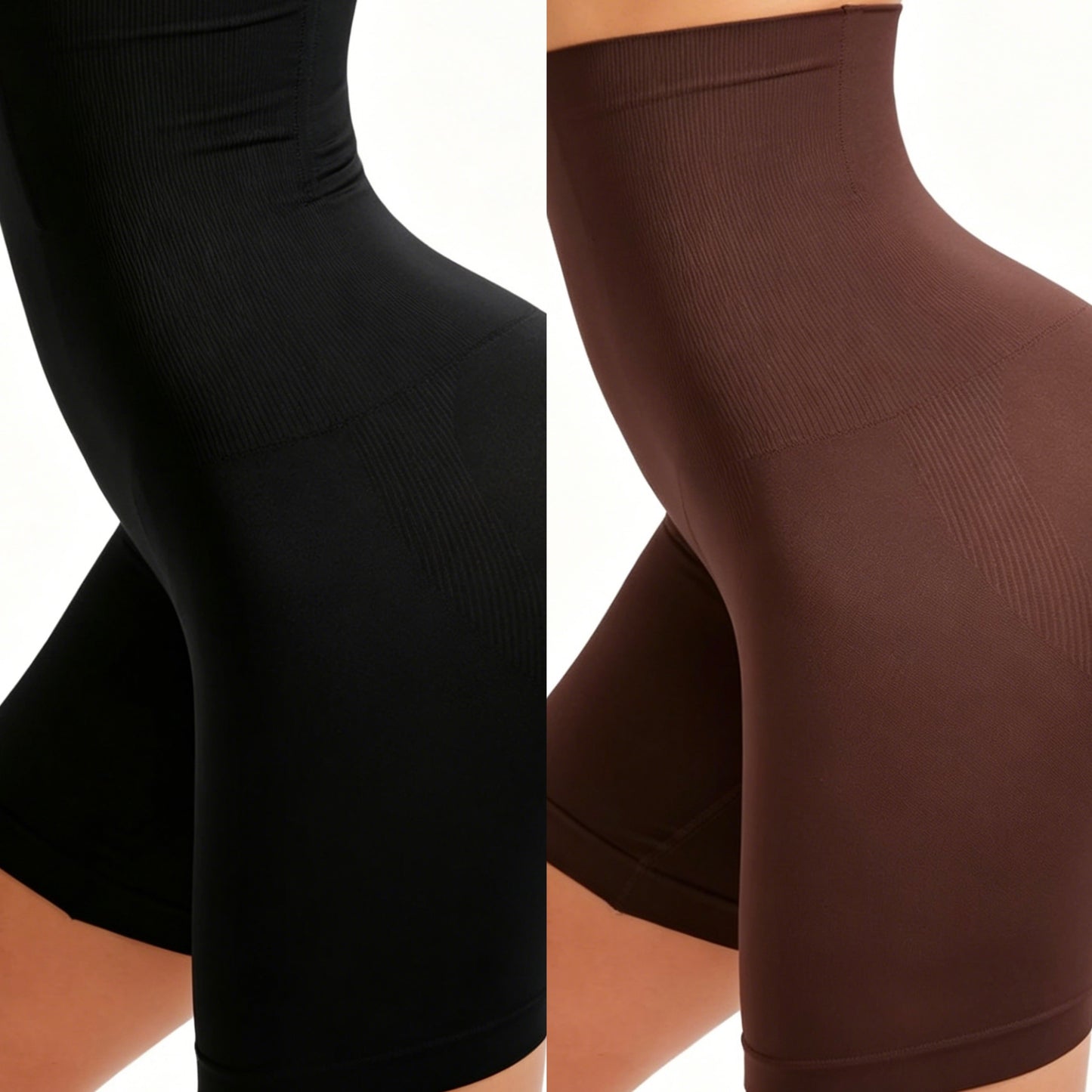 Shapellx Shapewear Sculpting Shorts for Women Seamless High Waisted Body Tummy Control Shaper Thigh Slimming Underwear-XXS