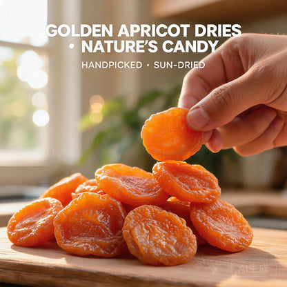 🍑 Golden Dried Apricot - Natural Healthy Green Snack-VIM
