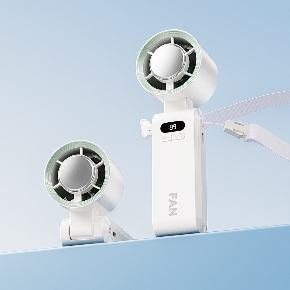 ❄️Semiconductor Cooling Handheld Fan Instant Ice Cold Air Cooler-WBJ