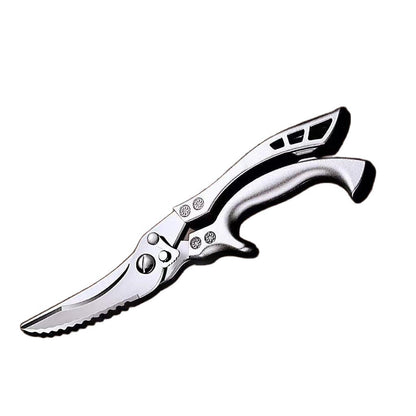 Heavy Duty Kitchen Shears – Effortlessly Cut Chicken, Fish & Meat Bones,Multi-Purpose Bone Cutting Kitchen Shears-AUX