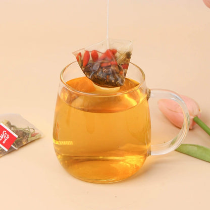 Chrysanthemum,Goji Berry & Cassia Seed Tea helps you get back to your peak performance-YOY