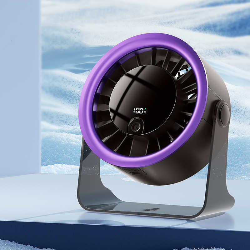 The quietest (and strongest) viral fan for your hot office or dorm! 🤫❄️-QZZ