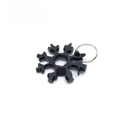 18-in-1 Multi-Function Snowflake Wrench🔧Outdoor, Cycling & Emergency Repair Tool-YOY