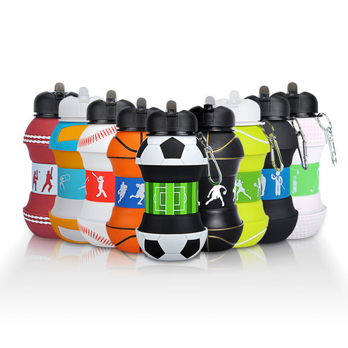 ⚽Portable, foldable soccer water bottle – love what you love, see you on the field!-XXS