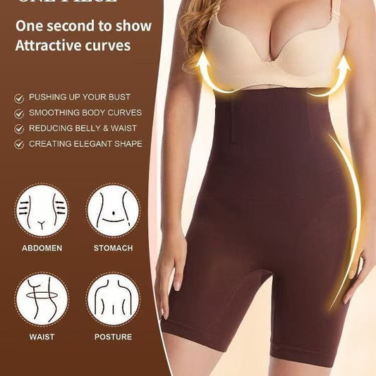 Shapellx Shapewear Sculpting Shorts for Women Seamless High Waisted Body Tummy Control Shaper Thigh Slimming Underwear-XXS