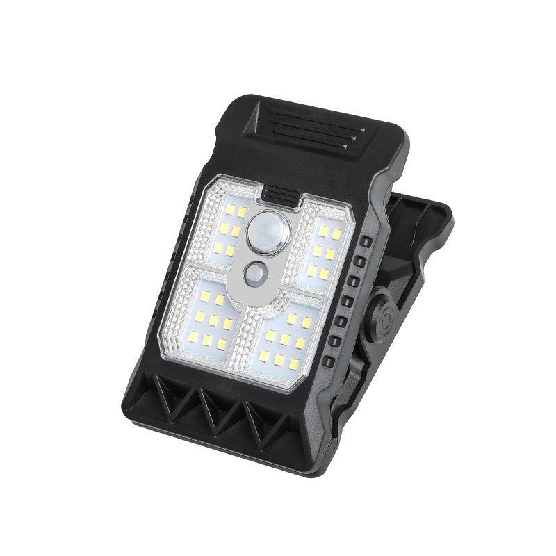 🤯 Solar Charged + USB Charged! The Smartest Motion-Sensor Clip Light That NEVER Goes Out! ☀️🔌🚨-QZZ