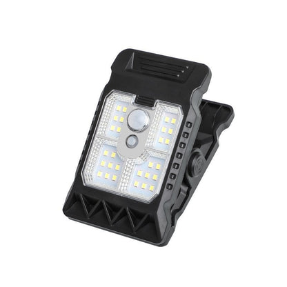 🤯 Solar Charged + USB Charged! The Smartest Motion-Sensor Clip Light That NEVER Goes Out! ☀️🔌🚨-QZZ