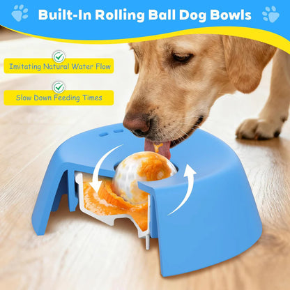 Slow Down Every Bite - Interactive Slow Feeder Bowl For Happier, Healthier Dogs-TTT