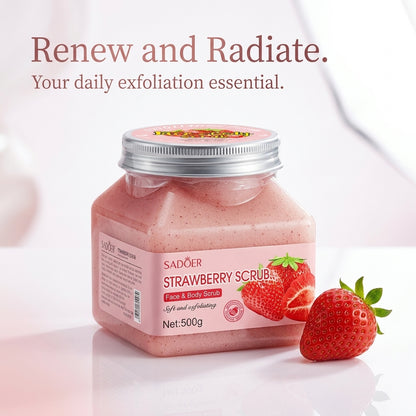 ⚠️Please take good care of your skin! ✅This 17.64 oz gentle exfoliating scrub is suitable for all skin types.🎁-XXS