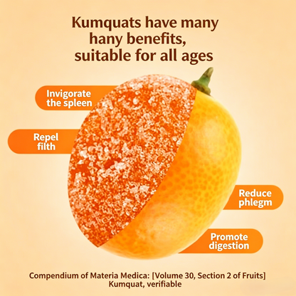 😋Licorice Kumquat- 🍃Look after your cardiovascular and blood sugar health.-AUX