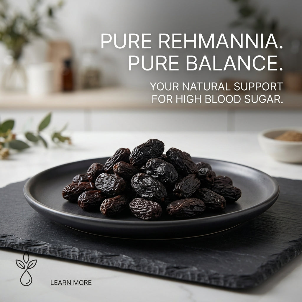Premium Nine-Times Steamed & Sun-Dried Prepared Rehmannia Root, Household Essential-SUY