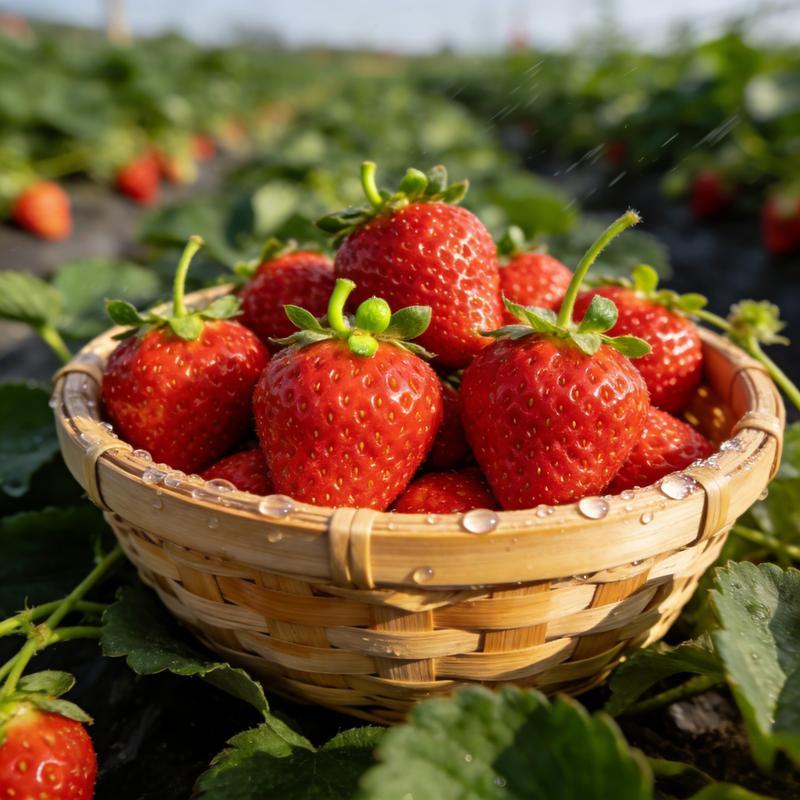 🍓Four Seasons Cream Strawberry Seeds🌱Sweet & Juicy | Easy Grow for Pots & Garden | High Yield Strawberry Seeds-YOY