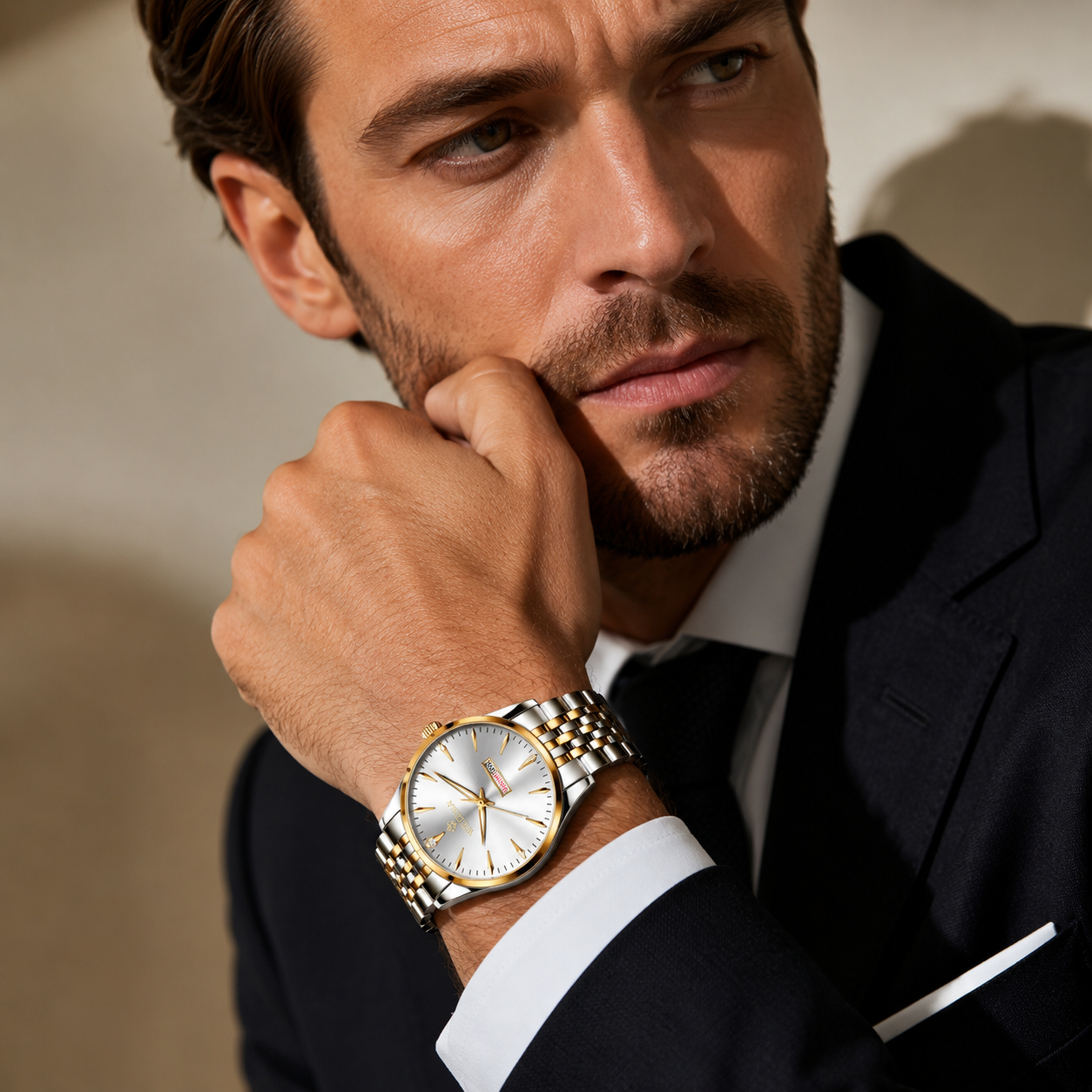 ⌚Luxury Fashion Waterproof Men's Watch–Luminous Night Visibility🌙-YOY