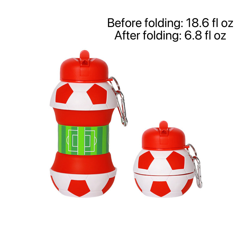 ⚽Portable, foldable soccer water bottle – love what you love, see you on the field!-XXS