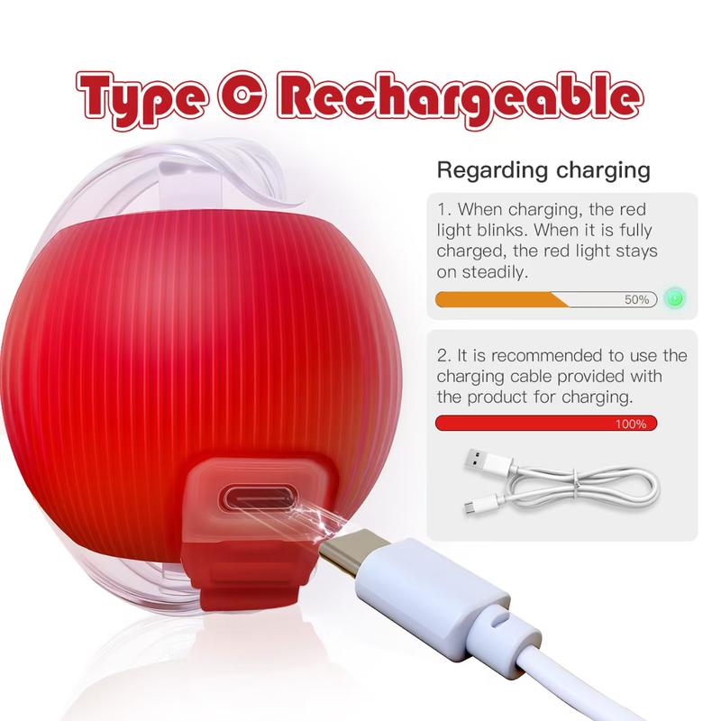 Interactive Moving Cat Toy Ball, Automatic Rolling Pet Toy with Tail, USB Rechargeable Smart Ball for Cats & Small Dogs-TTT