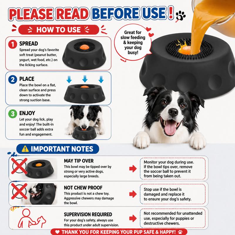 Slow Down Every Bite - Interactive Slow Feeder Bowl For Happier, Healthier Dogs-TTT