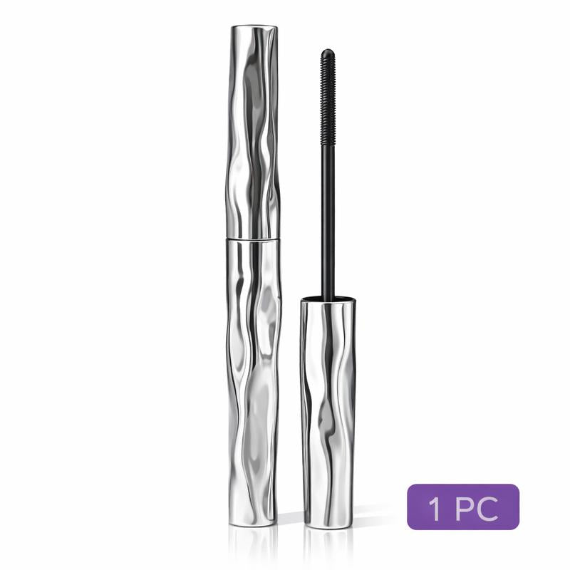 Steel tube spiral mascara, featuring a special spiral brush head made of steel – long-lasting and waterproof, providing 24-hour wear, easy to apply, and keeps each lash individually long and curled for an extended period. -AUX
