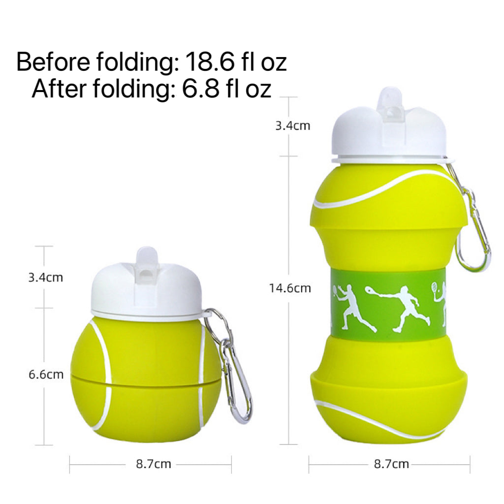 ⚽Portable, foldable soccer water bottle – love what you love, see you on the field!-XXS