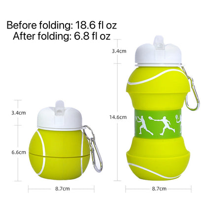 ⚽Portable, foldable soccer water bottle – love what you love, see you on the field!-XXS