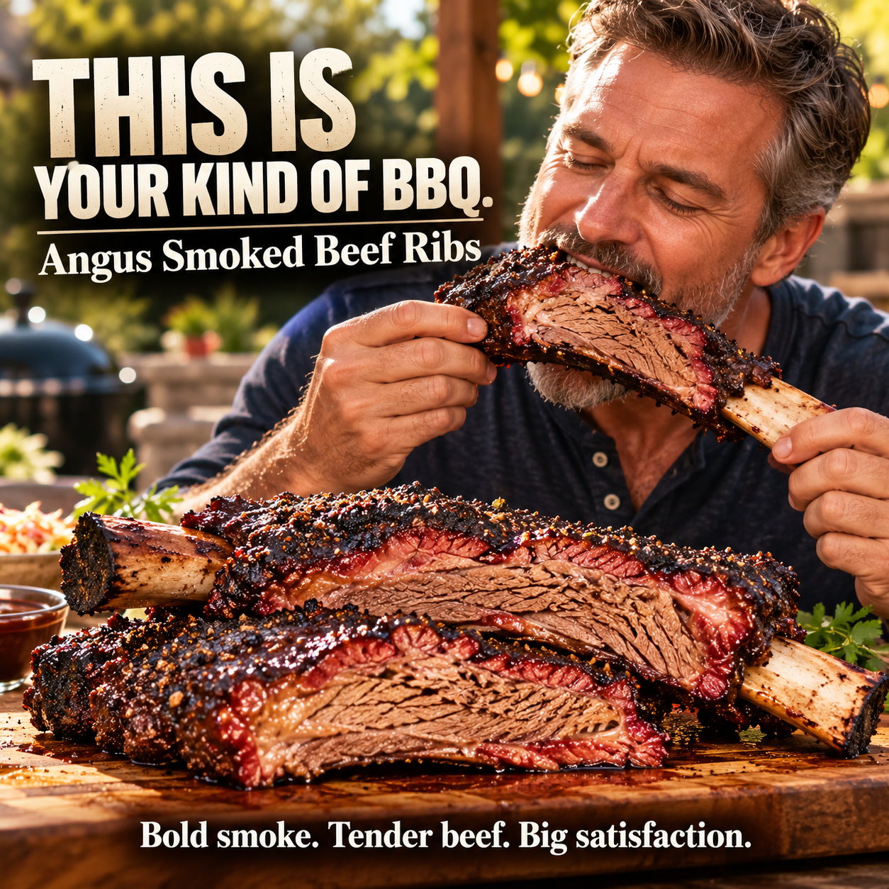 100% premium natural pasture grass-fed Angus beef ribs-Hotitem – martggoo