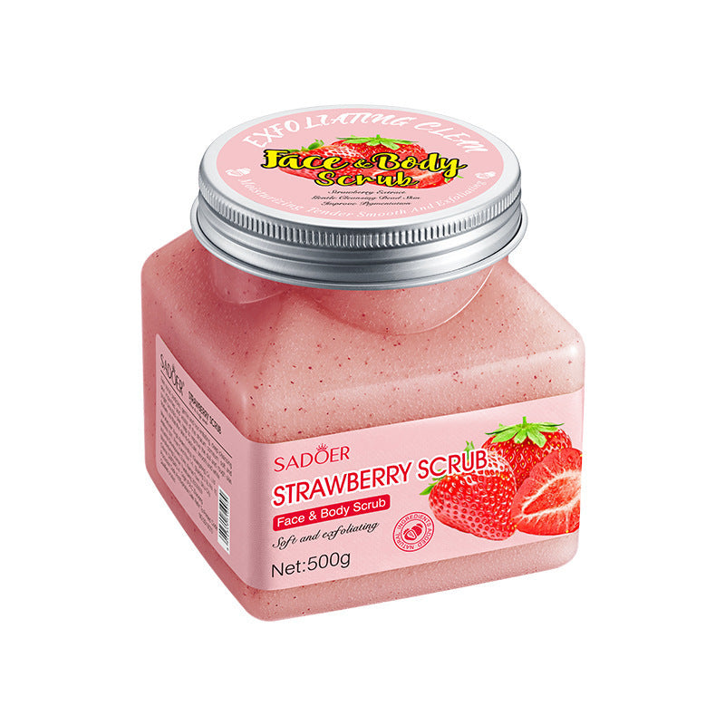 ⚠️Please take good care of your skin! ✅This 17.64 oz gentle exfoliating scrub is suitable for all skin types.🎁-XXS