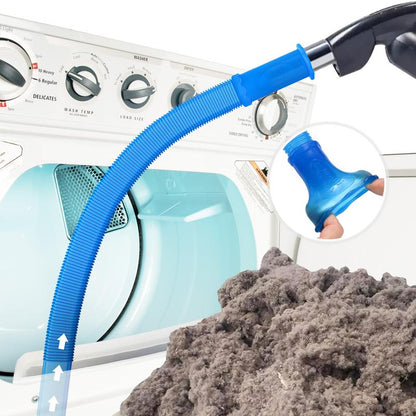 Dryer Vent Cleaner Kit - Universal Stretch Vacuum Hose Lint Remover Attachment-VIM