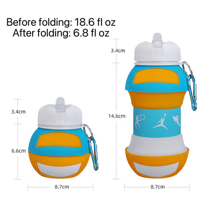 ⚽Portable, foldable soccer water bottle – love what you love, see you on the field!-XXS