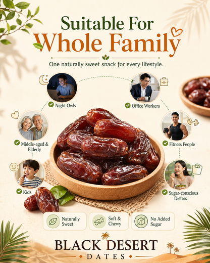 🏜️ Sugar-Free Creamy Black Desert Dates-WBJ