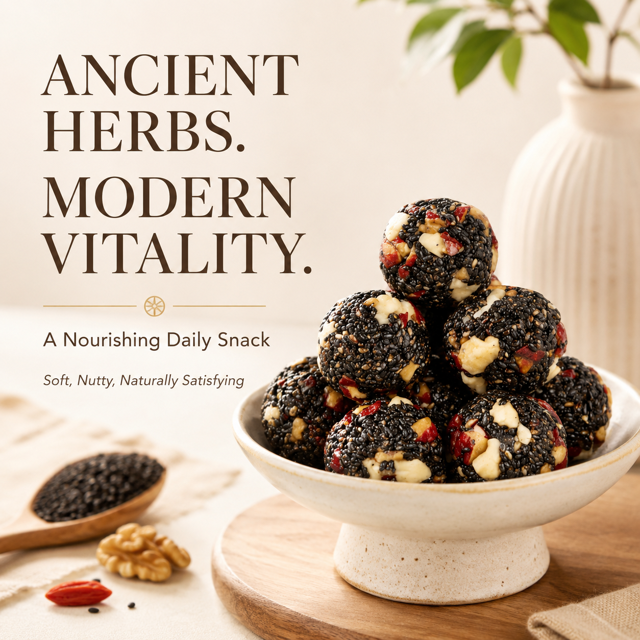 Always Feeling Tired & Drained? Recharge Your Body with the Ultimate Qi-Boosting Superfood Ball!-QZZ