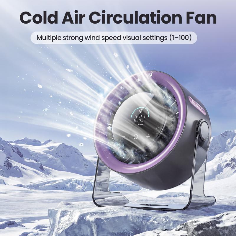 The quietest (and strongest) viral fan for your hot office or dorm! 🤫❄️-QZZ