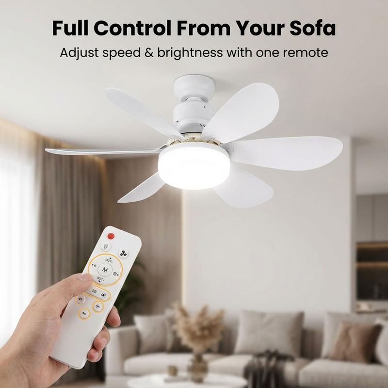 🚨 Turn ANY Light Socket Into A Powerful Ceiling Fan In 3 Seconds!-QZZ