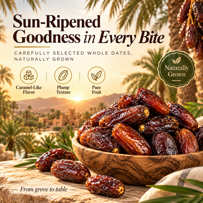 Premium Natural Dates—Soft Chewy & Irresistibly tasty-Hotitem