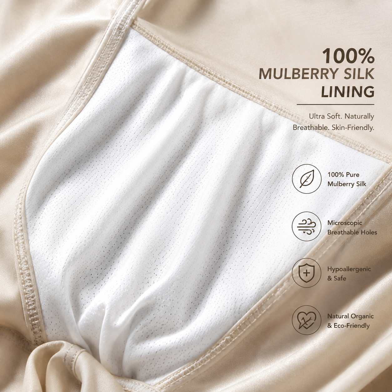 Men's Seamless Ice Silk Boxer Briefs | 10A Grade Antibacterial Mulberry Silk Crotch | Ultra-Smooth Cooling Underwear ❄️ Silk Feel-QZZ