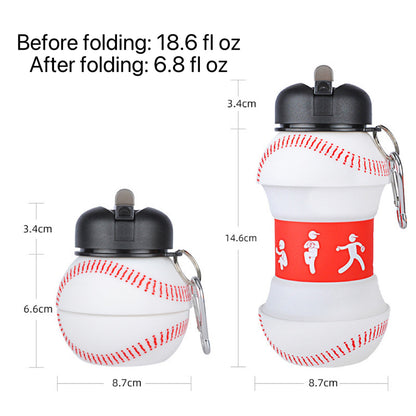 ⚽Portable, foldable soccer water bottle – love what you love, see you on the field!-XXS