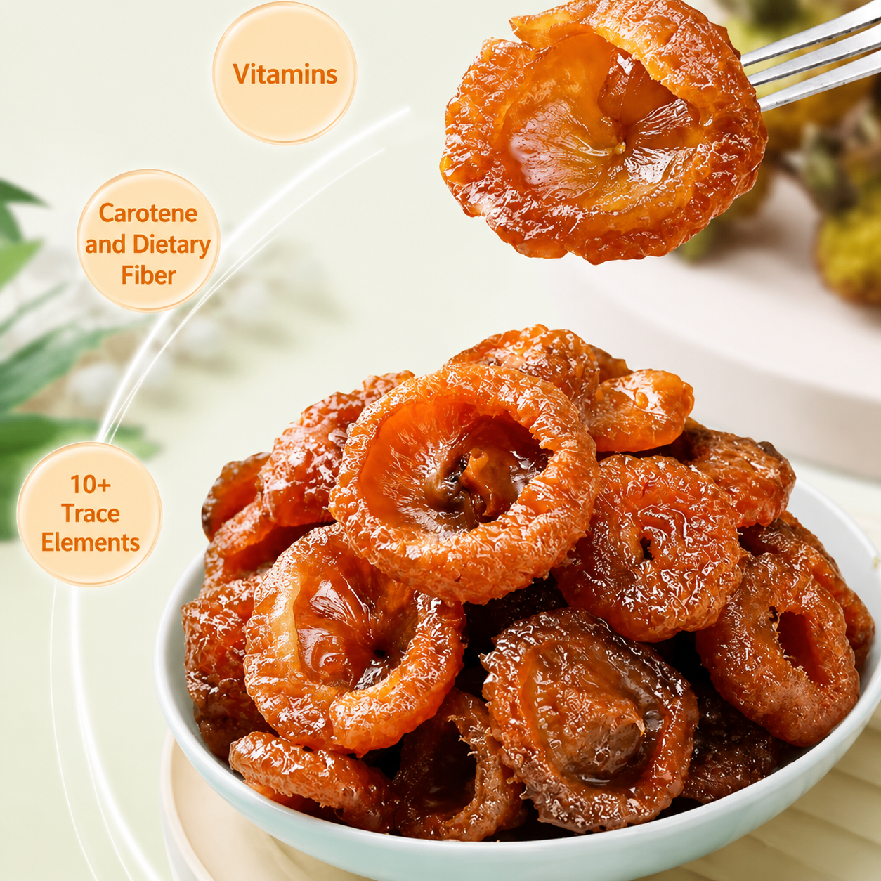 Natural VC Food, Handmade dried roxburgh fruit, Safe for Sugar-Conscious People-VIM