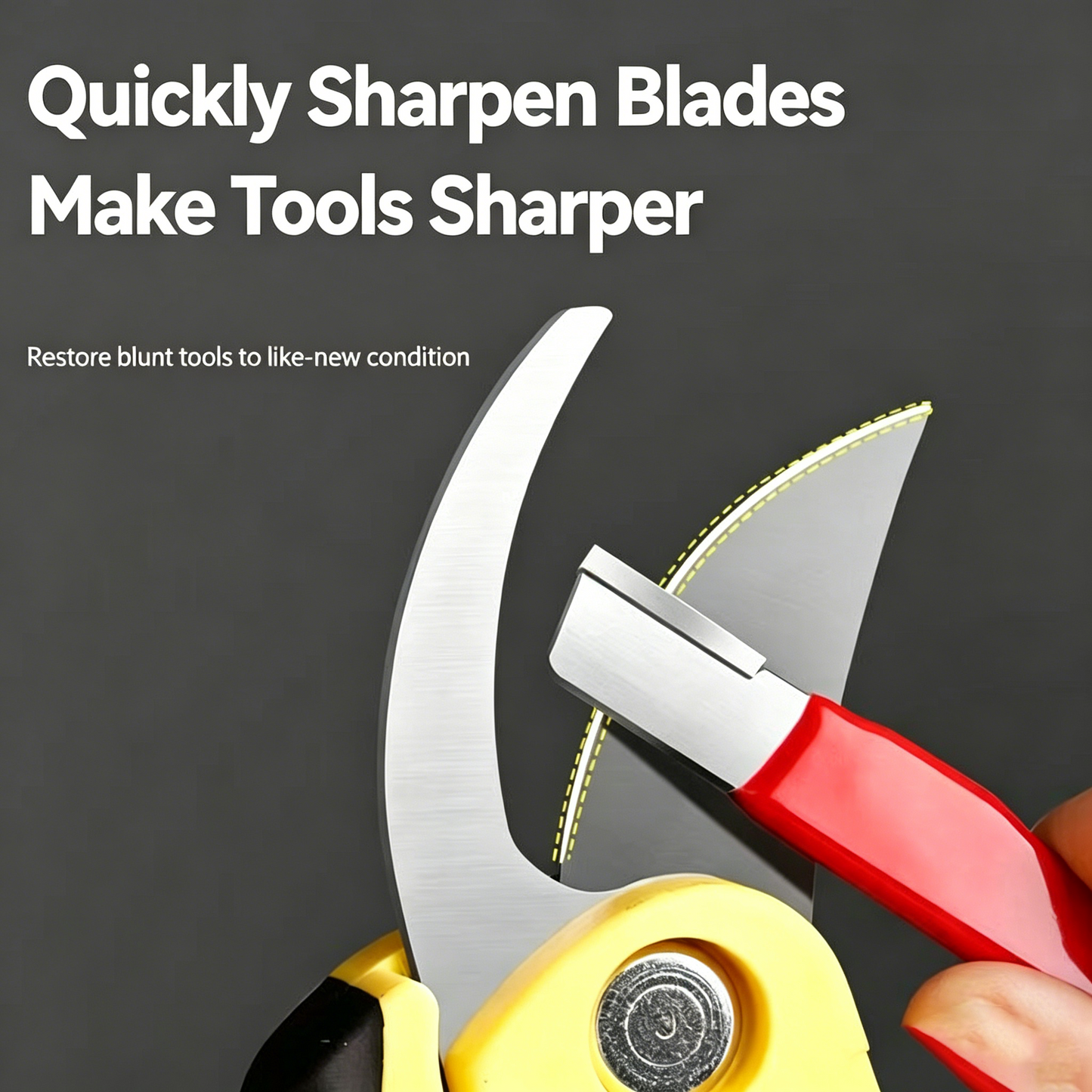 ✅ Keep Your Garden Tools Sharp & Ready — No More Struggling with Blunt Shears! 🌿-QZZ