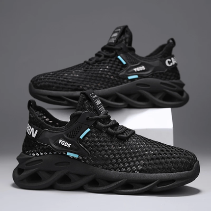YGDS Wave Runner Mesh Sneakers | Ultra-Breathable Height-Boosting Summer Walking Shoes 👟☁️ LGZ