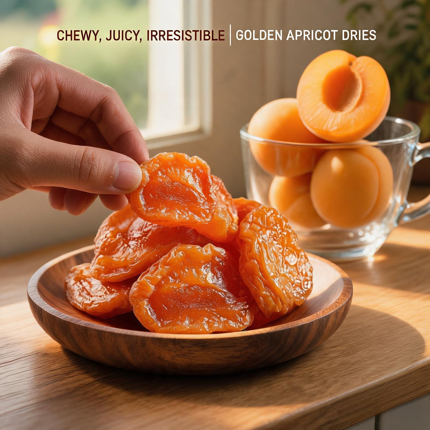 🍑 Golden Dried Apricot - Natural Healthy Green Snack-VIM
