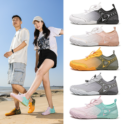 Lightweight Five-Toe Water Shoes, Barefoot Quick-Dry Swim Shoes for Men & Women-XXS